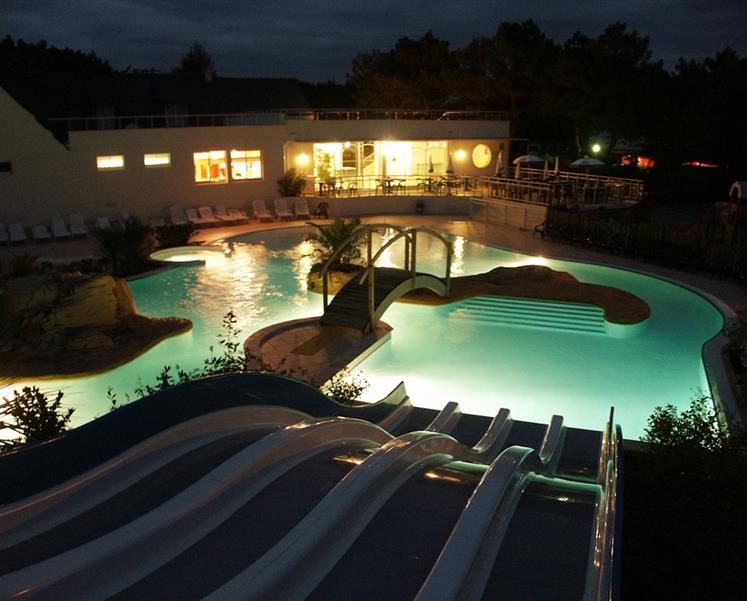 swimmingpool camping south brittany penestin - RESIDENCE LES ILES