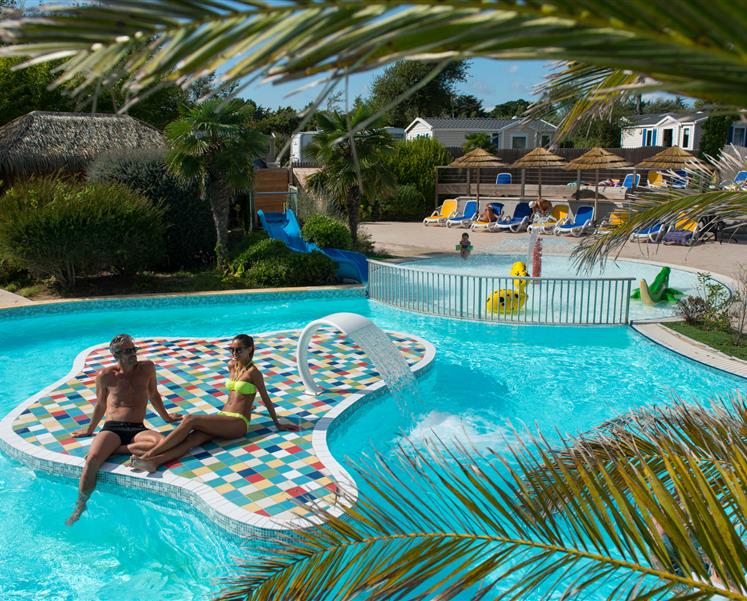 swimmingpool camping south brittany penestin - RESIDENCE LES ILES